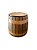 Vaso Decorativo Tina S/Furo Cônico 34cm Envelhecido Resistente UV - Imagem 3