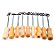 Kit Flambador A Gás Caçula 6 Ferros + Números 0 A 9 - 5cm - Imagem 5