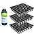 3 Bandejas Sementeiras 64 células 31 ML + 1 Fertilizante Solo Rico 1 L - Imagem 1