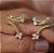 Brinco Ear Cuff com Microzircônias e Zircônias - Imagem 2