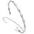 Bracelete Prata 925 55mm 16 Zirc - Imagem 1