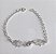 Pulseira Hamsá com Zircônia - Prata 925 - Imagem 1