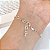 Pulseira em Prata 925 Elo Coração - Imagem 1