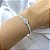 Pulseira Dois Fios Vazado Detalhe Oval - Imagem 2
