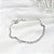 Pulseira Prata 925 18+5cm - Imagem 1