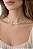 COLAR CHOCKER ESCAMAS COM PEROLAS - Imagem 1
