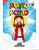 Kit Artesanato Infantil Ponto a Ponto Jesus Linha Religiosa Presente de Páscoa - Imagem 2