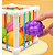 CUBO DIVERTIDO COM ELÁSTICOS E FRUTAS - Imagem 2