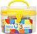 KIT MASSINHA DE MODELAR JOY MALETA - 8 CORES MAIS 15 MOLDES LEOELEO - Imagem 1