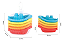 BARCOS COLORIDOS ENCAIXÁVEIS C/5 UN - Imagem 2