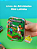 Livro de Atividades Mini Latinha Minecraft Leo&Leo Kit Pintura Infantil Giz Adesivos Unidade - Imagem 5