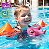 Brinquedo de Banho Tubarão Baby Shark Infantil Vinil Macio - Imagem 3
