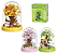 Inblox Flores Mini Blocos De Montar Árvore Com Cúpula Decorativa 300 peças Sortido - Imagem 4