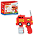 Kit Bombeiro Infantil Completo 3 Peças Capacete + Caminhão + Lança Bolhas - Imagem 4