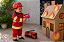 Kit Bombeiro Infantil Completo 3 Peças Capacete + Caminhão + Lança Bolhas - Imagem 2