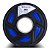 Filamento ABS Premium 1.75mm GTMax3D - Azul Escuro - Imagem 3