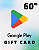 Cartão Google Play 60 R$ Código de Resgate Digital - Imagem 1