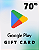 Cartão Google Play 70 R$ Código de Resgate Digital - Imagem 1