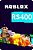 Roblox 400 R$ Robux Código de Resgate Digital - Imagem 1