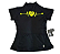 Camisa Feminina Manga Curta Basic Amarelo Flúor - Imagem 2