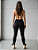 Legging Sainha Jacquard Trend Preta - Imagem 2
