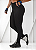 Legging Jacquard Trend Preta - Imagem 1