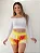 Short Babadinho Devorè Amarelo - Imagem 1