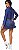 Short Saia Babado Jeans Escuro - Imagem 2