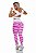 Legging Cós Ajuste Listra Rosa (COM AVARIA) - Imagem 3