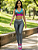 Legging Cruzada Icati Cinza - Imagem 2