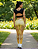 Legging Digital Jeans Onça Dourado - Imagem 4