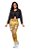Legging Digital Jeans Onça Dourado - Imagem 1