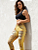 Legging Digital Jeans Onça Dourado - Imagem 3