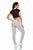 Legging Cós V Jacquard Cinza - Imagem 2