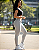 Legging Cós V Jacquard Cinza - Imagem 3
