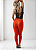 Legging Cós Alto Zíper Laranja - Imagem 2