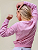 Blusa Moletom Coroa Rosa Bebê - Imagem 2