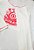 Blusa Curta Moletom Branca Rosa (COM AVARIA) - Imagem 4