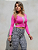 Blusa Kiss Manga Longa Rosa - Imagem 1
