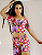Blusa Manga Curta  Floral Poá - Imagem 1