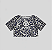 Blusa Curta Solta Onça Azul - Imagem 4