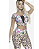 Blusa Aberta Lateral Onça Floral (COM AVARIA) - Imagem 1