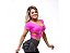 Blusa Aberta Lateral Kiss Pink Tule (COM AVARIA) - Imagem 1