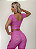Blusa Pin Up Tule Poá Rosa - Imagem 2