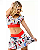 Blusa Tiras Babado Pin Up - Imagem 1