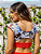 Blusa Tiras Babado Pin Up - Imagem 3