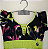 Blusa Tiras Babado Camuflada - Imagem 1