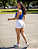 Blusa Curta Dry Azul - Imagem 2
