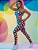 Legging Smile Azul - Imagem 2