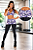 Legging Sainha Estampada - Imagem 1